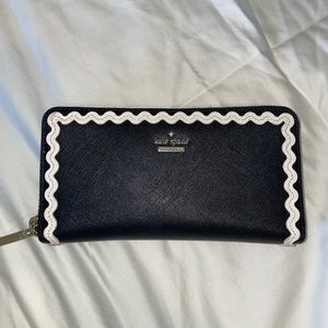 Kate Spade Wallet black/white